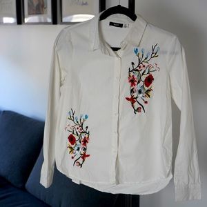 BDG Urban Outfitters Floral Button Up Shirt